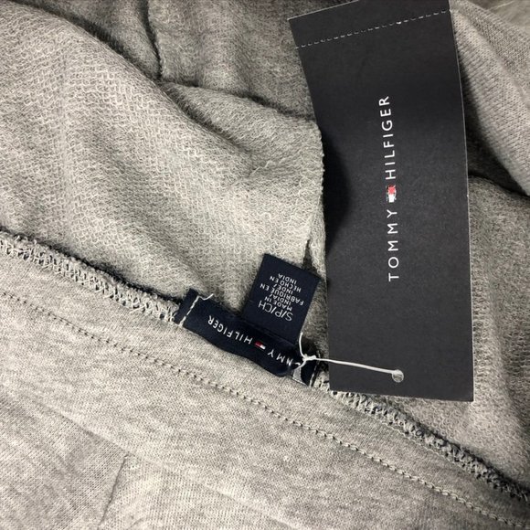 Tommy Hilfiger Women's Cozy Logo Jogger Grey Pants - Picture 5 of 6